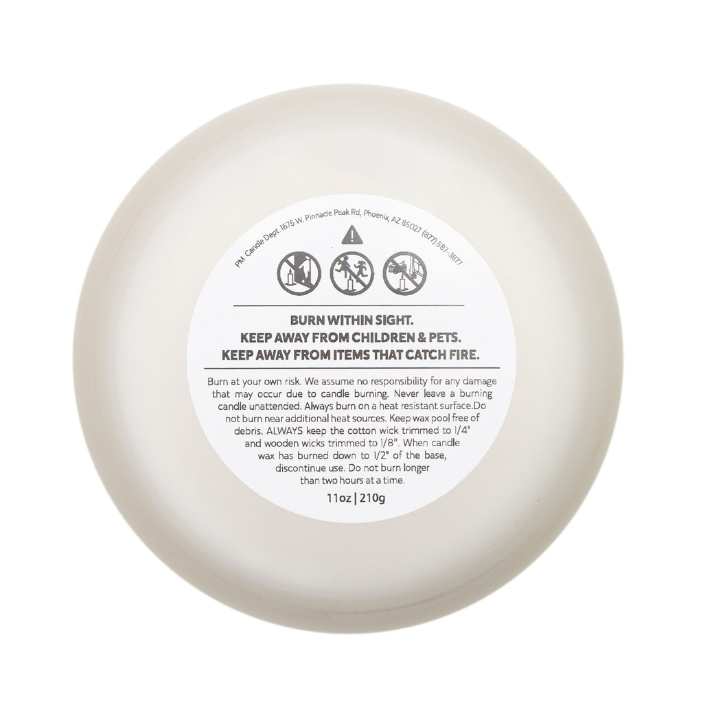 Crafting My Calm Candle - Frosted Glass, Aromatherapy, Relaxation 11Oz