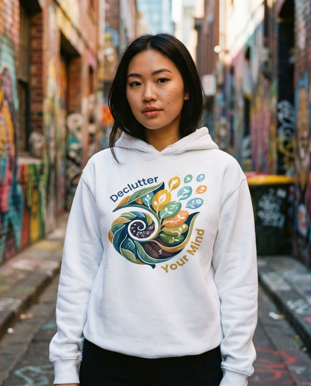 ADHD Brain Dump Hoodie: Unload Your Mind & Find Focus, Declutter Your Time | Premium Comfort