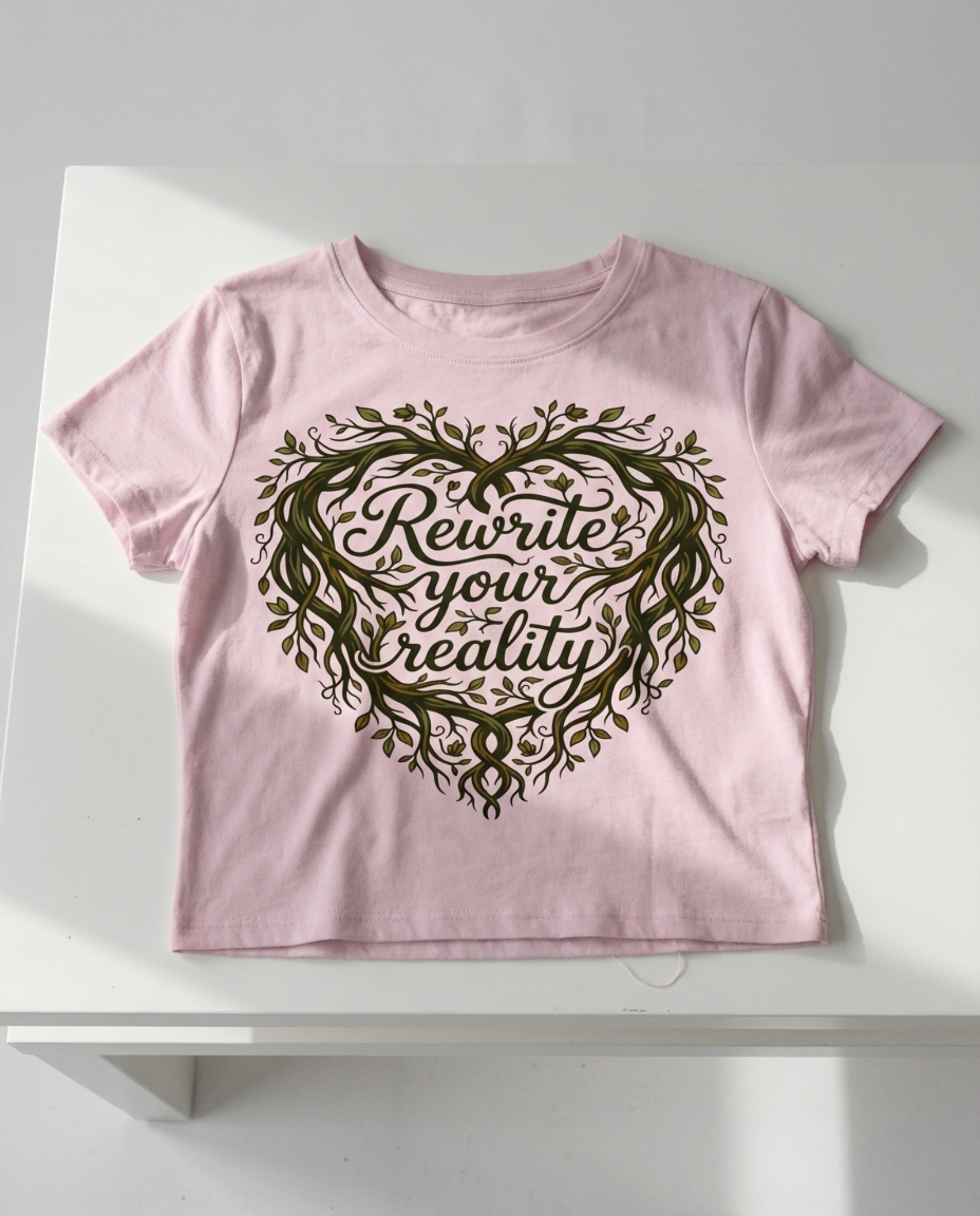 Rewrite Reality Baby Tee - ADHD Witchcraft Manifestation