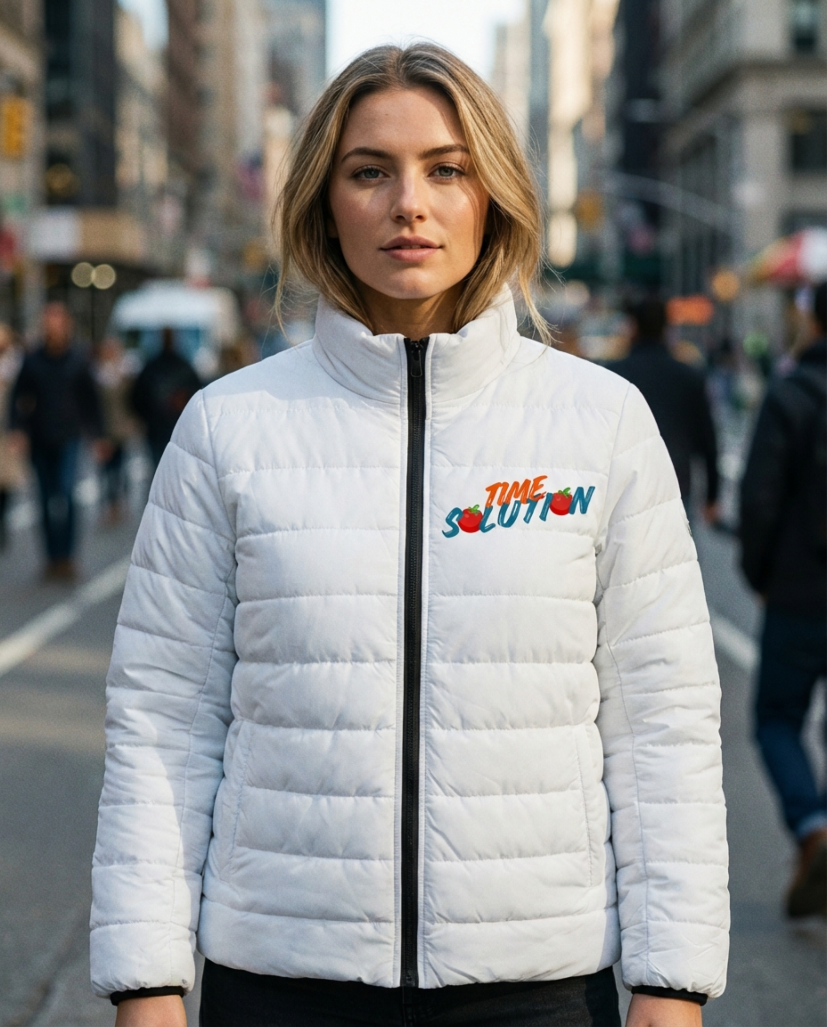 Time Blindness Solutions Puffer Jacket: ADHD-Friendly Warmth - Winter Coat